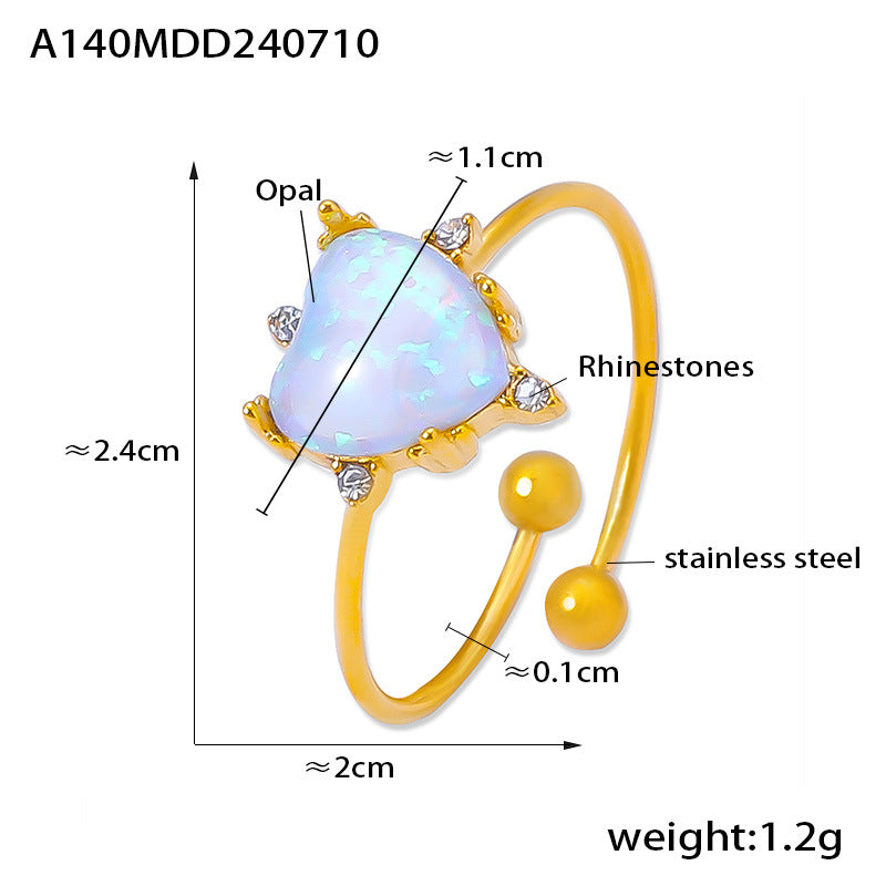Styling Opal Rings Open Size