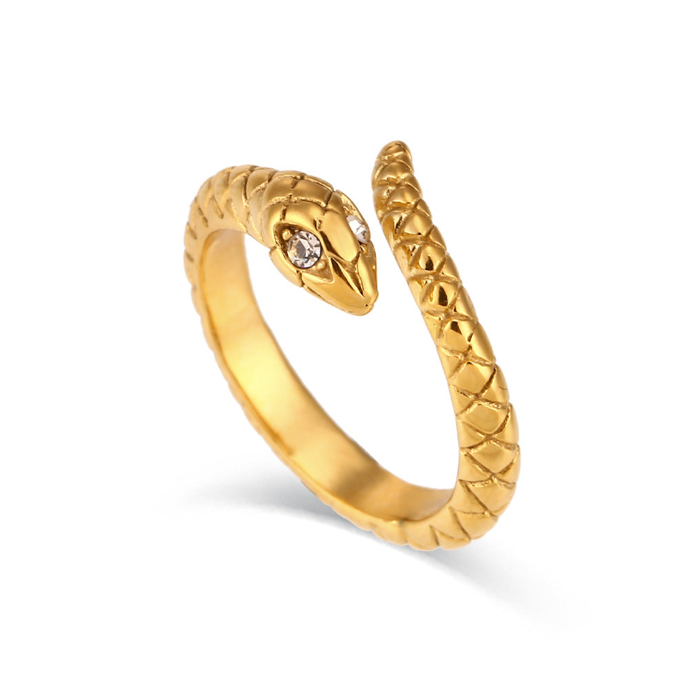 Spirit Snake  Open Ring One Size