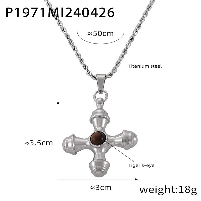 【Divine Strength】Cross Pendant Necklace