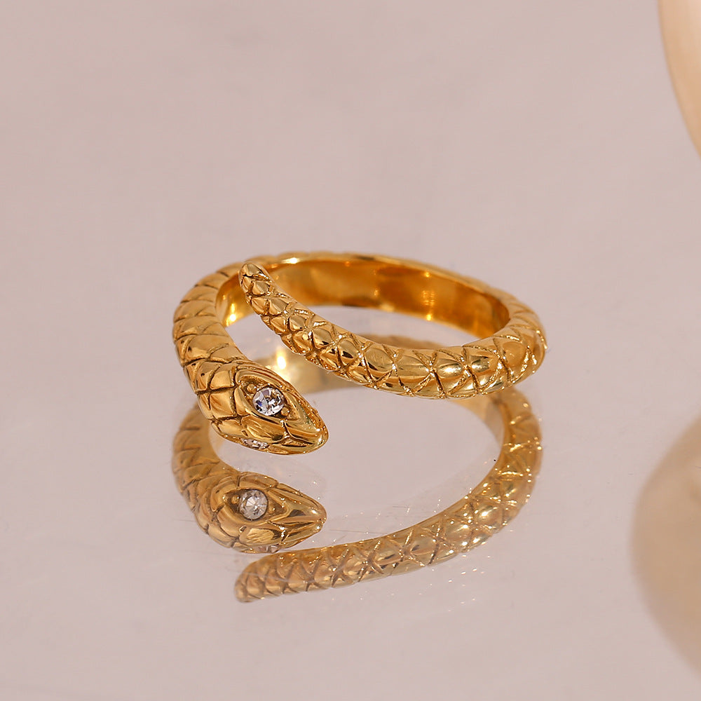 Spirit Snake  Open Ring One Size