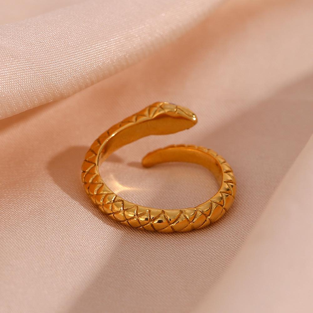 Spirit Snake  Open Ring One Size