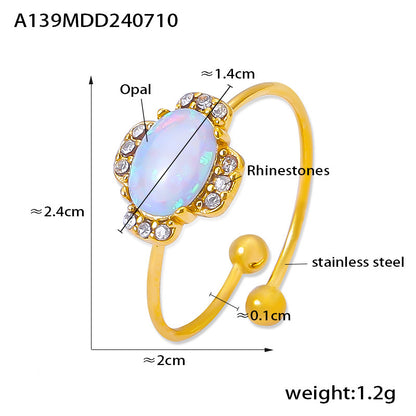 Styling Opal Rings Open Size