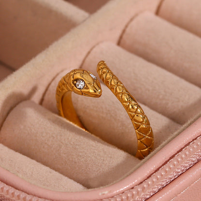 Spirit Snake  Open Ring One Size