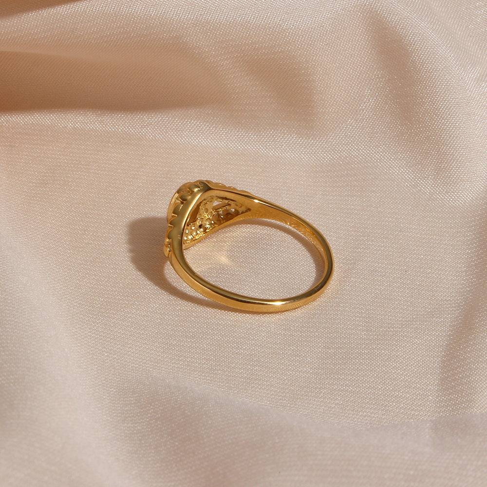 Pearl Ring 18K Gold