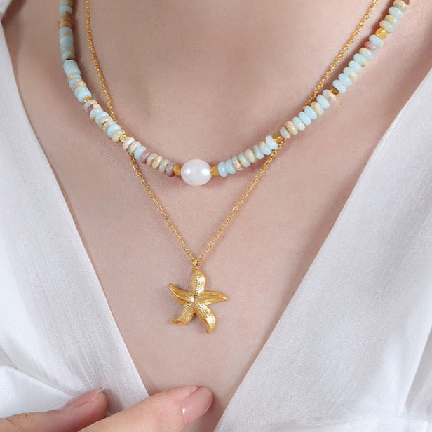 Starfish Pendant Necklace